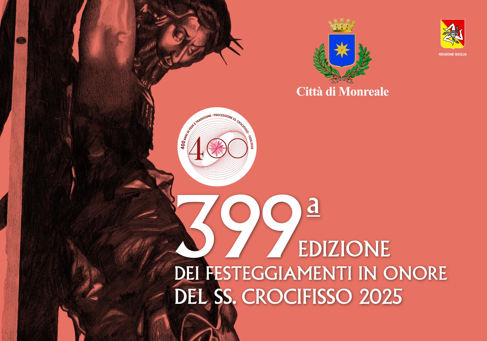 Programma festa del SS Crocifisso di Monreale 2025