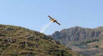 Paura a Monreale, maxi incendio da Pioppo a Valle Cuba