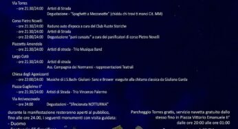 Notte Bianca di Monreale – IL PROGRAMMA COMPLETO di sabato 20 agosto