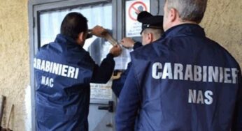 Rosticceria abusiva sequestrata dai Nas a Boccadifalco