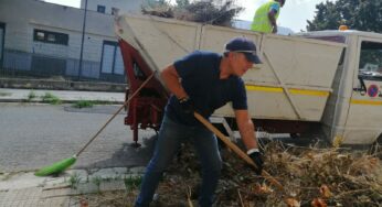 A Monreale volontari e percettori del Reddito in azione per la pulizia delle scuole
