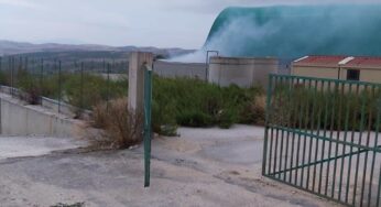 Incendio a Bisacquino danneggia l’impianto di compostaggio, indagini