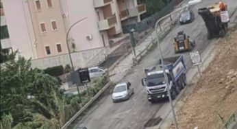 Monreale, lavori in notturna sul manto stradale in Circonvallazione