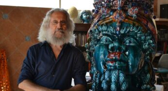 A Monreale il benvenuto con le opere del ceramista Nicolò Giuliano