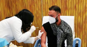 Davide Malizia primo monrealese vaccinato contro il Covid19