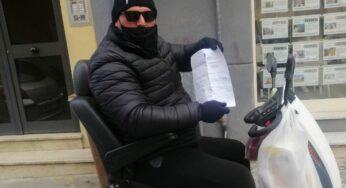 Eliseo Albano attende da giugno lo stallo per diversabili, a breve il cartello