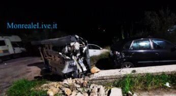 Auto si ribalta e si schianta sulla SS186, un uomo ferito in ospedale