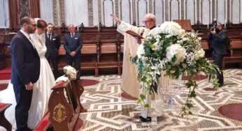 L’amore più forte delle restrizioni, al Duomo di Monreale Marco e Francesca sposi (FOTO)