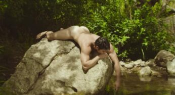 Il paradiso del Fiume Sant’Elia in uno spot inglese, il modello fuoriesce dall’acqua (VIDEO)