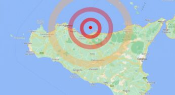 Trema il Palermitano, scossa di terremoto 4,3