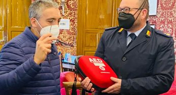 Un defibrillatore in giro per Monreale, è il frutto dell’Albero della Solidarietà