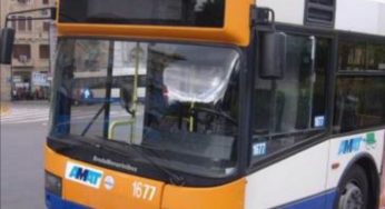 Autista Amat aggredito sul bus di Aquino, portato al Civico