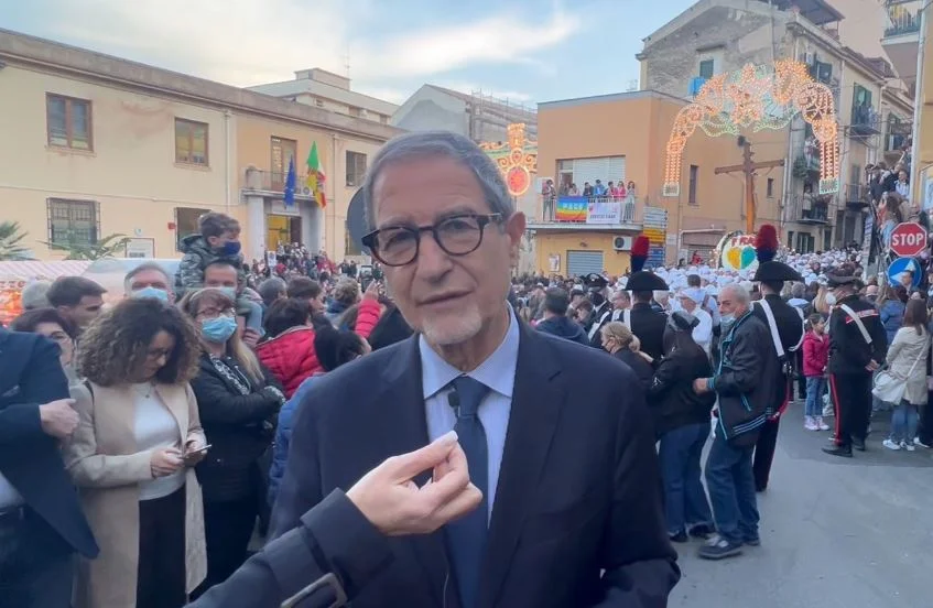 A Monreale l’omaggio del Presidente della Regione Musumeci al SS Crocifisso