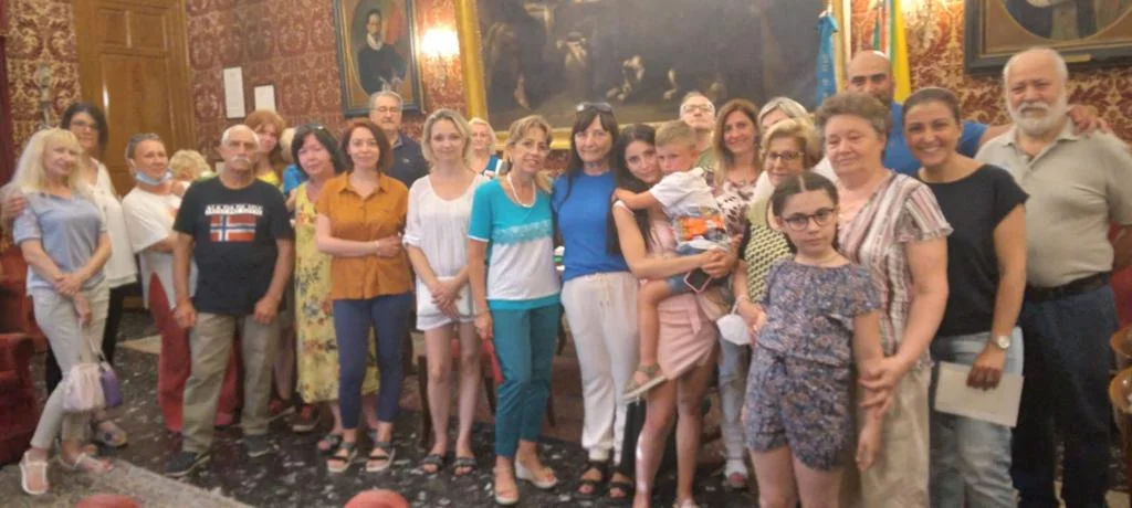 Monreale città di accoglienza, profughi ucraini al Palazzo di Città