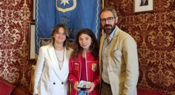 Monreale premia Alice Mammina, la suacampionessa regionale di corsa campestre