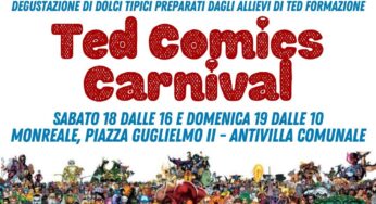 A Monreale Ted Formazione porta il Carnevale in piazza con cosplayers, disegnatori e supereroi