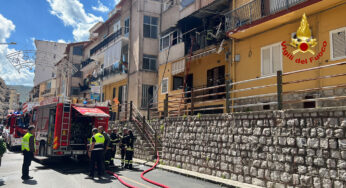 Monreale, incendio distrugge casa di anziani coniugi: via campagna di donazioni