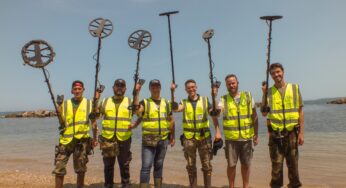 Metal detector in azione: a Monreale i bimbi a caccia di rifiuti