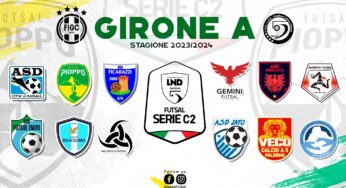 Nuovi scenari nel Campionato di Serie C2 calcio a 5, adesso tutto può succedere