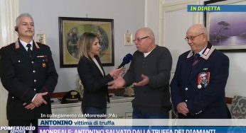Monreale, “Mio padre stava per essere truffato, salvo grazie all’Associazione Carabinieri”
