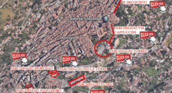 Monreale, 450 parcheggi per la Festa del SS. Crocifisso