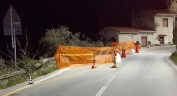 Chiude la SS186, via a due linee della ditta Giordano