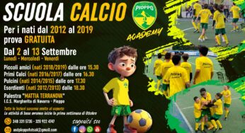 Riparte la Pioppo Futsal Academy, da lunedì prova gratuita per tutti i bambini