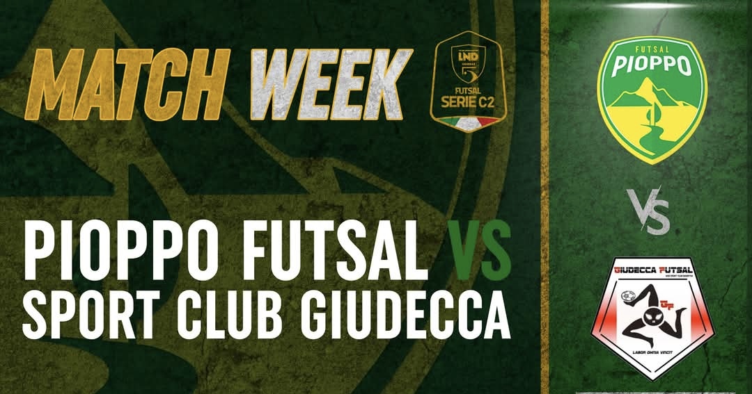 Il Pioppo Futsal riceve lo Sport Club Giudecca in occasione della 19ª giornata del Campionato di Serie C2