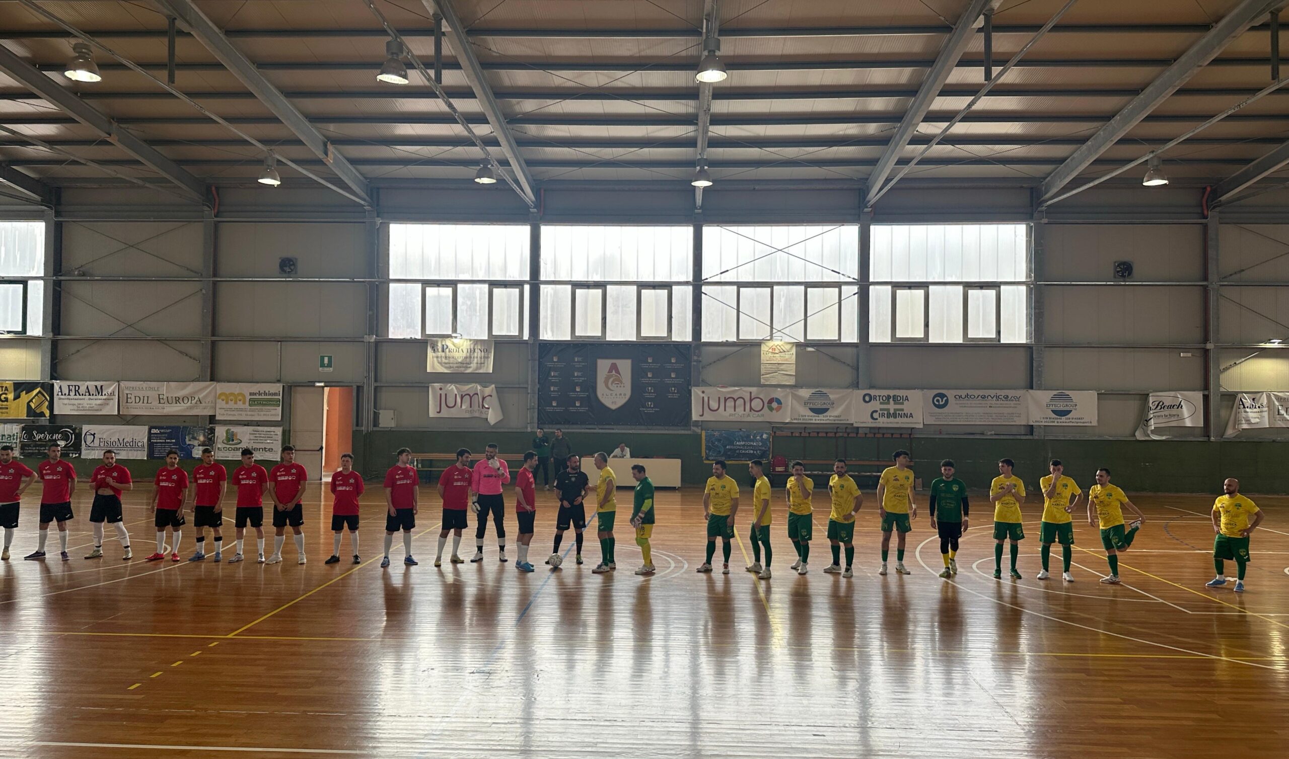 Pioppo Futsal corsaro ad Alcamo contro una super Gesan C5, partita spettacolare dentro e fuori il rettangolo di gioco