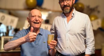 Festa a Monreale per i 105 anni di nonno Totò La Versa