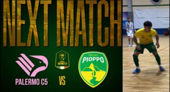 Match d’alta classifica al Pala Don Bosco per la 18ª giornata di Serie C1, il Pioppo Futsal fa visita al Palermo C5