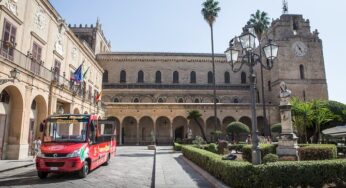 Torna il bus turistico per Monreale: dal 1° aprile 5 corse al giorno da Palermo